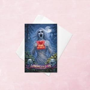 banshee with a valentine