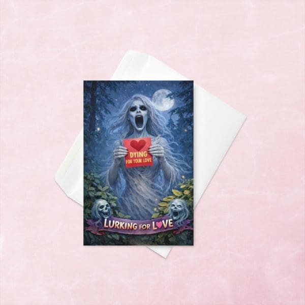 banshee with a valentine